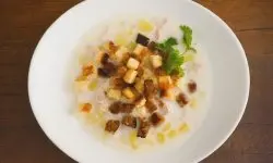 Салат Суп с курицей и плавленным сыром