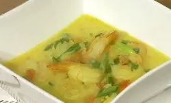 Суп тайский с креветками