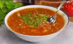 Салат Суп из чечевицы