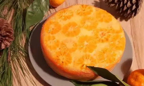 Рецепт шарлотки с кусочками мандаринов