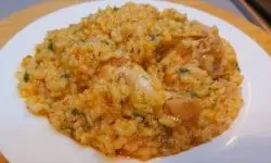 Салат С курицей и рисом