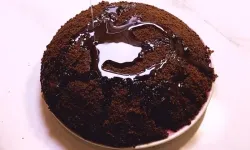 Салат Шоколадный кекс в микровоновке